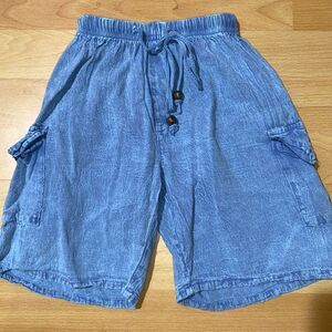 Seaspice Tie Waist Blue Girls Shorts size 6